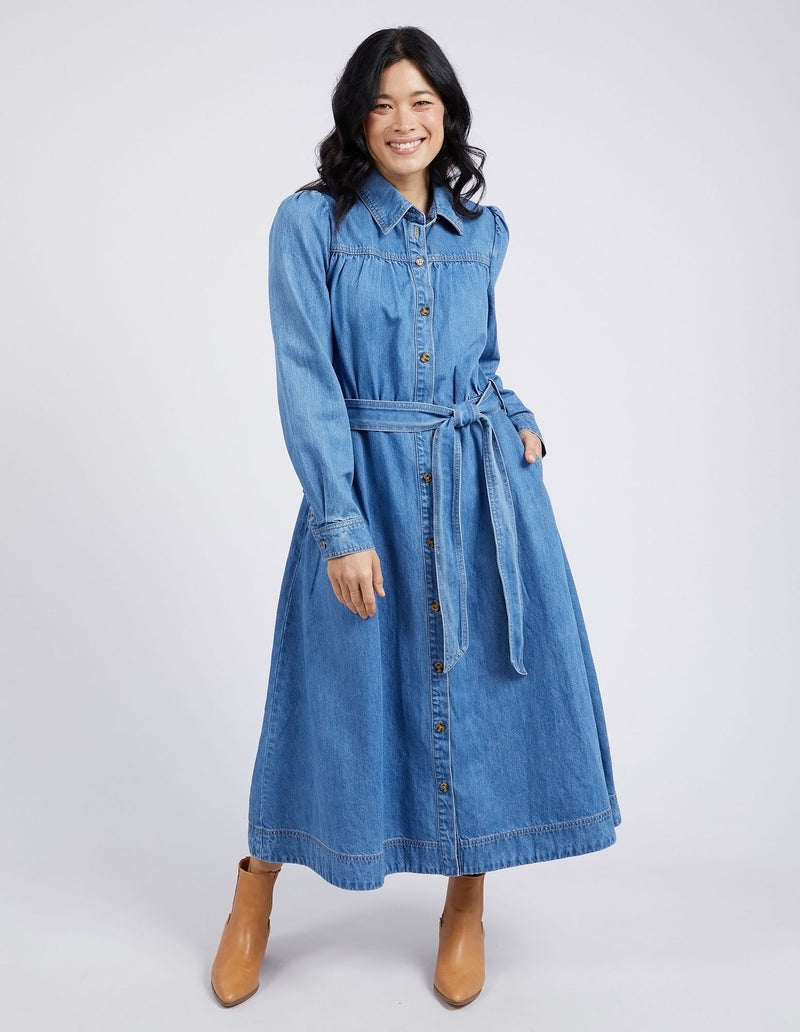 LUCINDA DENIM SHIRT DRESS