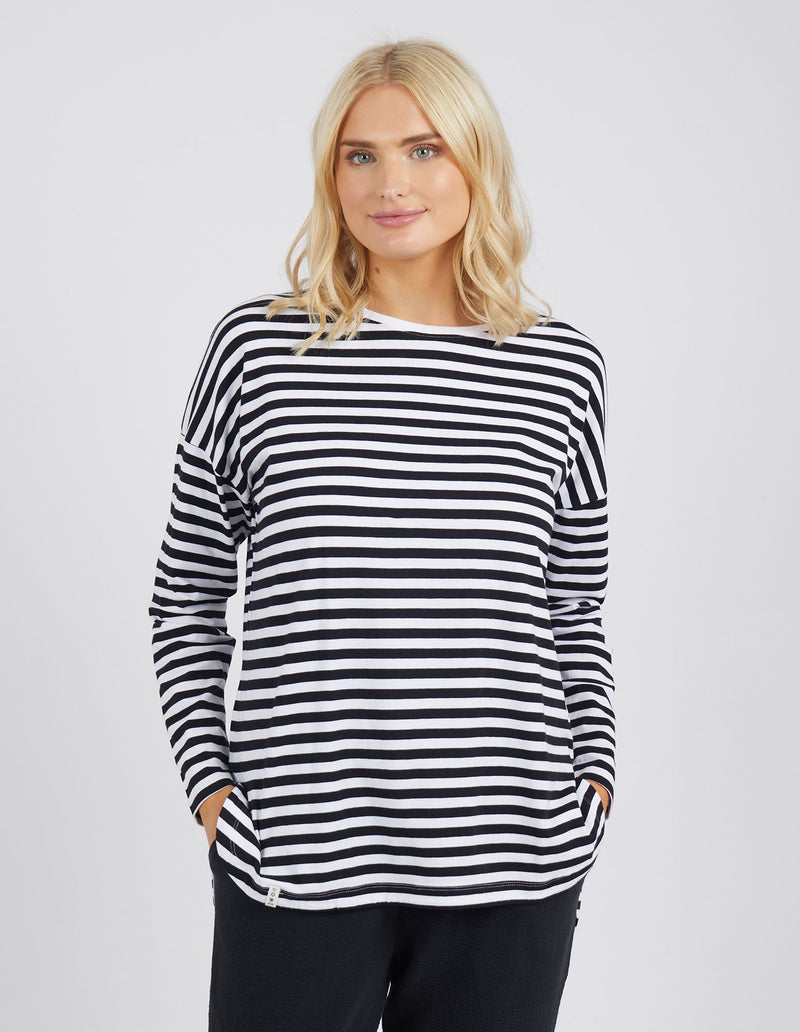 LAUREN L/S TEE | STRIPE