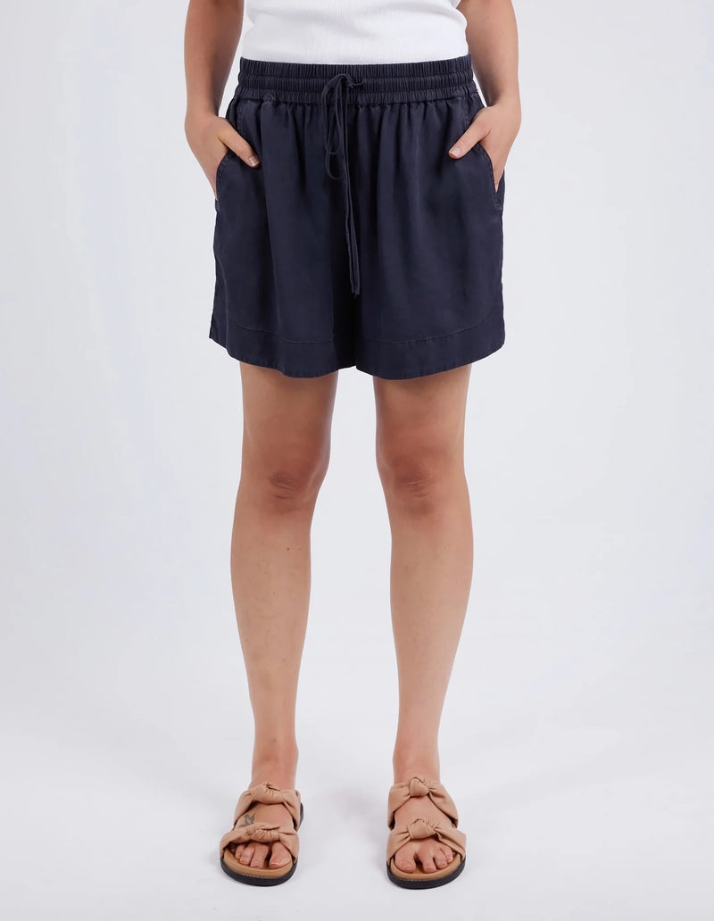 Bliss Washed Short | Washed Navy