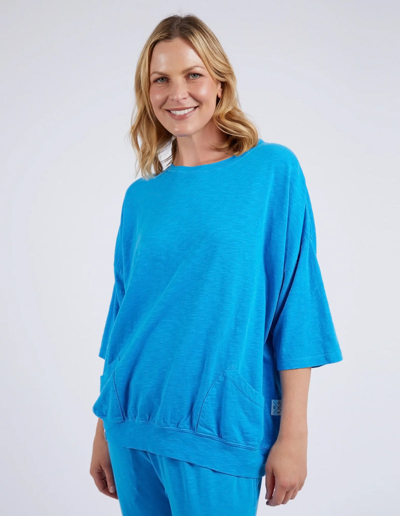 MAZIE SWEAT | IBIZA BLUE