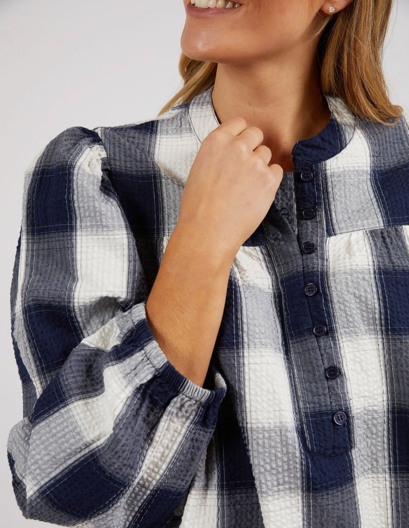 CEDAR CHECK BLOUSE