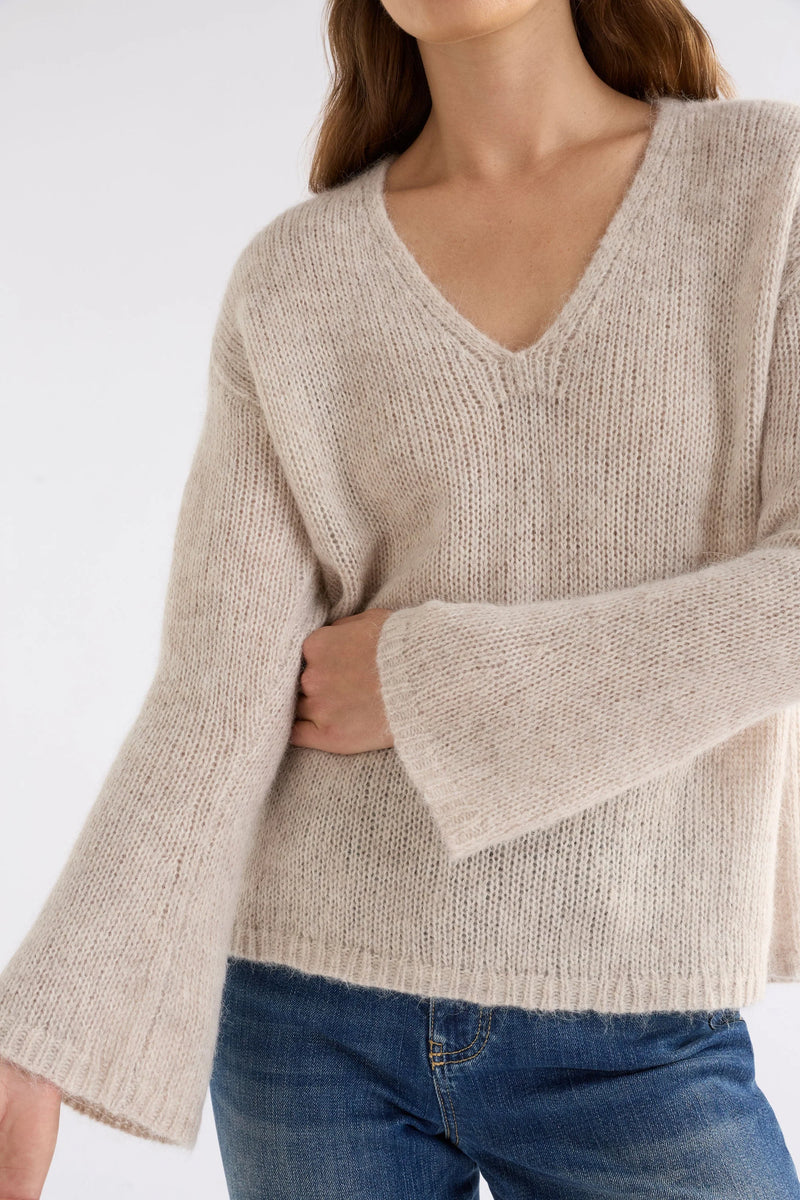 Anken Sweater | Ecru