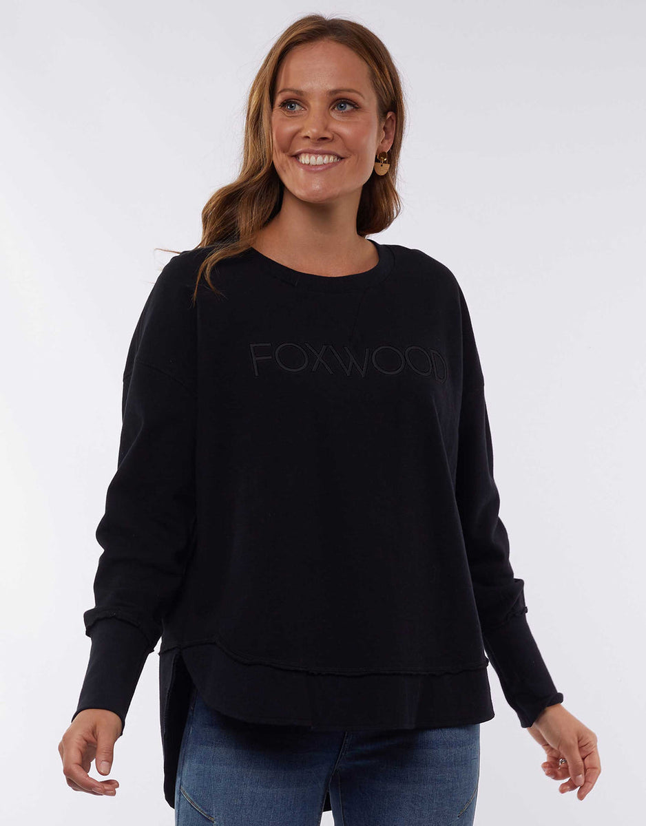 Simplified Crew | Black on Black – Boutique on Binney