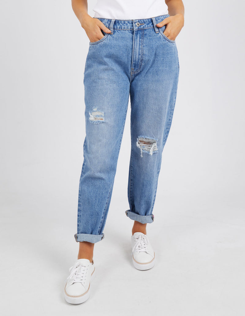 Maddie Relaxed Jean | Washed Blue